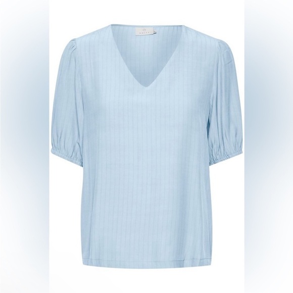 BNWT Kaffe Short-sleeved  KAveronica Blouse - Picture 1 of 6